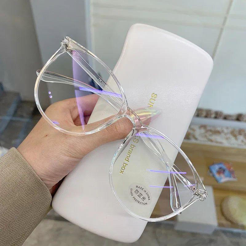 New Anti-Blue Light Round Glasses - Clear Optical Frames for Eye Protection - Lucid Fantasy 