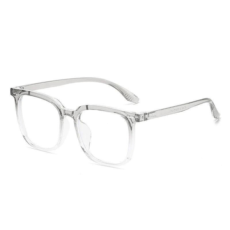 New Square Clear Anti-Blue Light Glasses Optical Eyewear Retro Rivets Fashion Frame-Lucid Fantasy