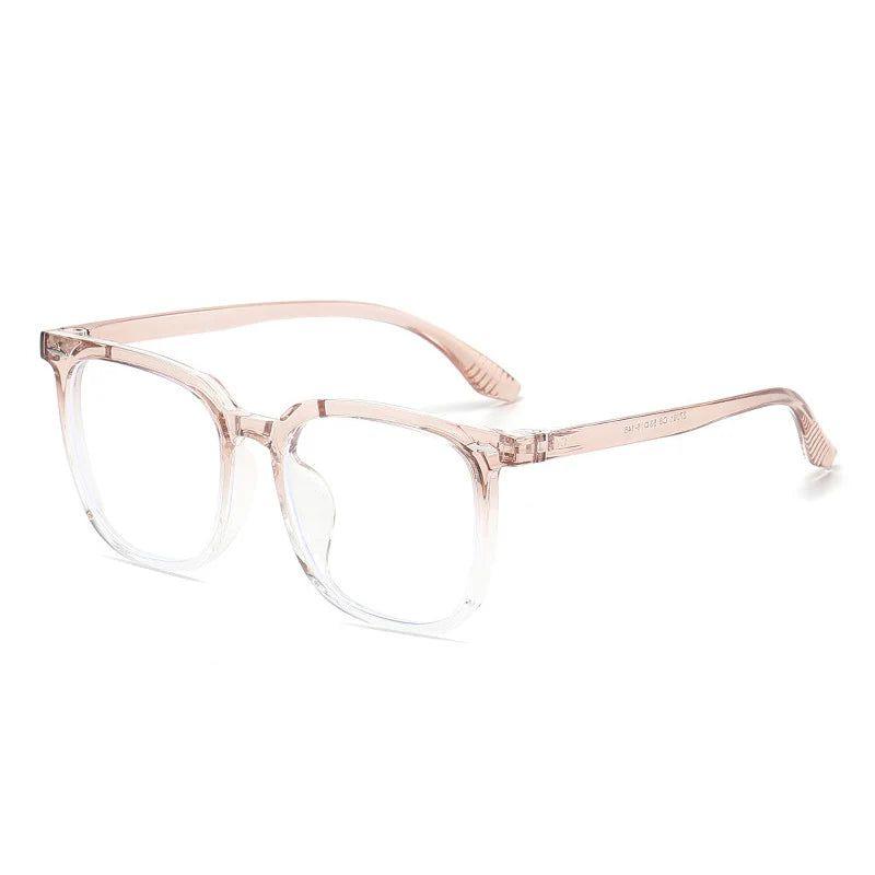 New Square Clear Anti-Blue Light Glasses Optical Eyewear Retro Rivets Fashion Frame-Lucid Fantasy