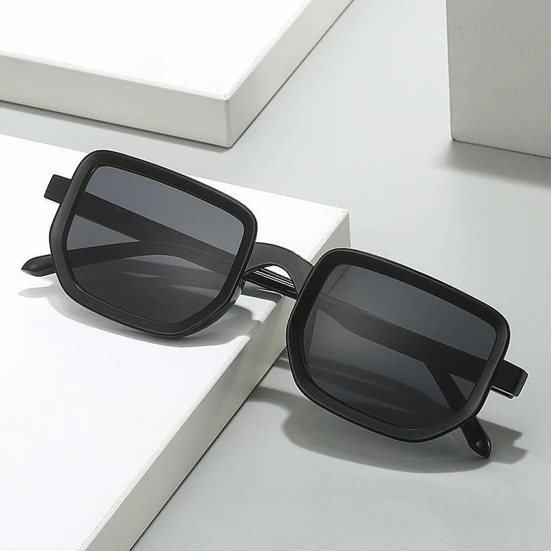 New Square Gradient Lens Sunglasses UV400 Stylish Fashion Shades-Lucid Fantasy