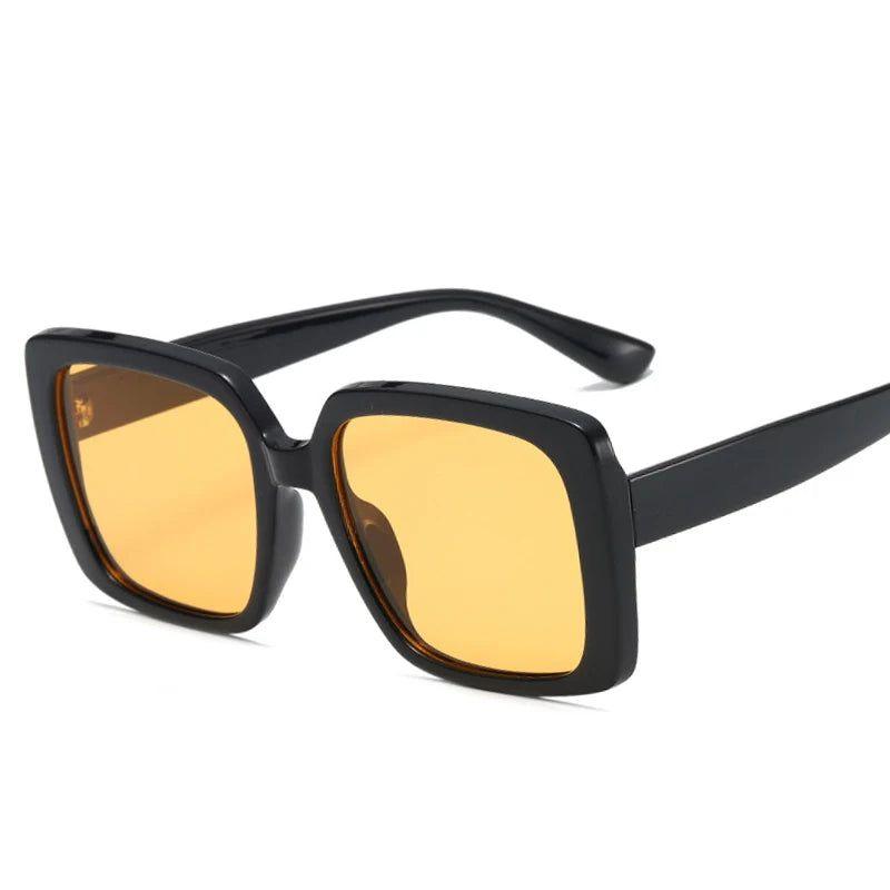 New UV400 Oversized Square Sunglasses - Retro Chic Style - Lucid Fantasy 