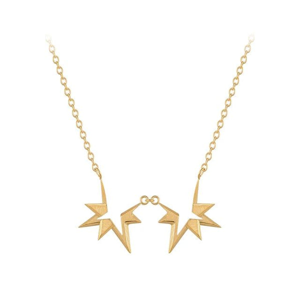 Original Design Celestial Star Necklace Gold Color Stainless Steel Fashion Jewelry-Lucid Fantasy