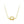 Original Design Cute Hollow Knot Pendant Necklace Gold Color Stainless Steel Heart Choker Necklace Fashion Jewelry-Lucid Fantasy