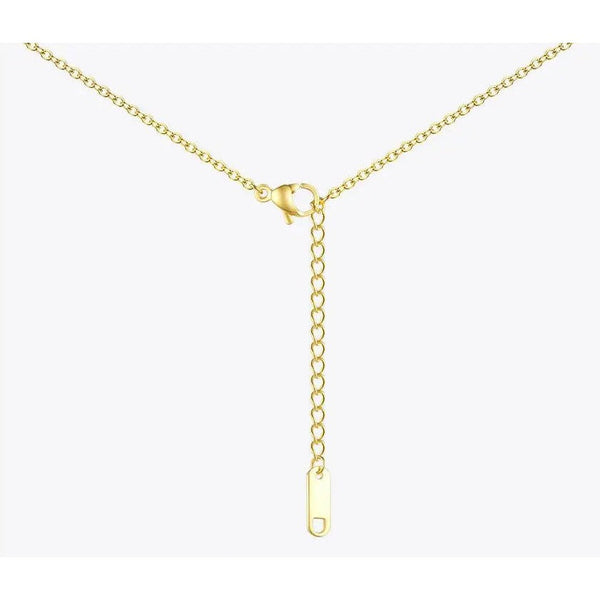Original Design Cute Lock Choker Necklace Gold Color Stainless Steel Geometric Pendant Necklaces Fashion Jewelry-Lucid Fantasy