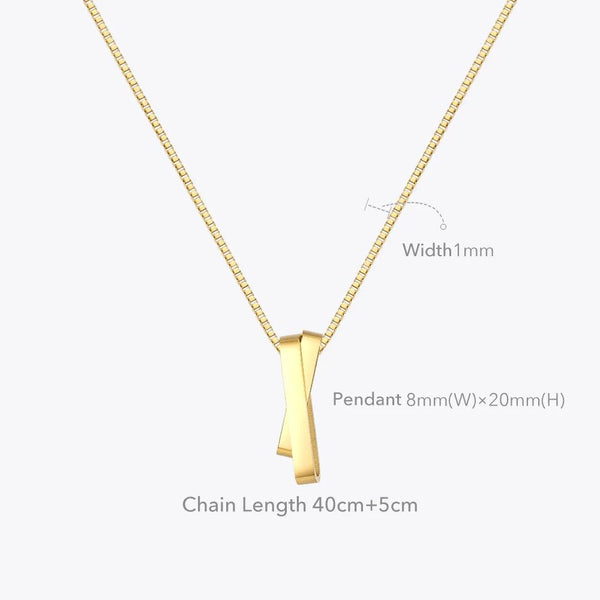 Original Design Geometric Simple Necklace Irregular Necklace Gold Color Fashion Jewelry-Lucid Fantasy