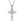 Original 925 Sterling Silver Necklace Oval Natural Opal Turquoise  6*4mm Gem 1.5ct Cross Pendant Luxury Fine Jewelry