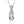 LUCID FANTASY 925 Sterling Silver Pendant Necklace Natural Green Amethyst 1.6ct Sparkling Gems Fine Jewelry