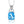LUCID FANTASY Genuine 925 Sterling Silver Pendant Necklace Natural Blue Topaz 2.4 Carats Gems Fine Jewelry