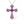 Pure 925 Sterling Silver Necklace Created Pink Sapphire Heart Cross Pendant Fine Jewelry
