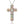 925 Sterling Silver Cross Pendant Natural Opal Tourmaline Mixed Color Gems 3.7ct Necklace Fine Jewelry