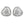 LUCID FANTASY 100% 925 Sterling Silver High Carbon Diamonds Gemstone Love Heart Studs Earrings Fine Jewelry