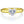 LUCID FANTASY 18K Gold Plated 925 Sterling Silver Heart 6*6 MM High Carbon Diamonds Gemstone Ring Fine Jewelry for