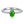 LUCID FANTASY Vintage 100% 925 Sterling Silver Emerald High Carbon Diamond Gemstone Rings Fine Jewelry
