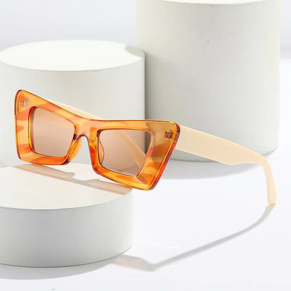 Retro Cat Eye Sunglasses Original Design Fashion Shades UV400-Lucid Fantasy