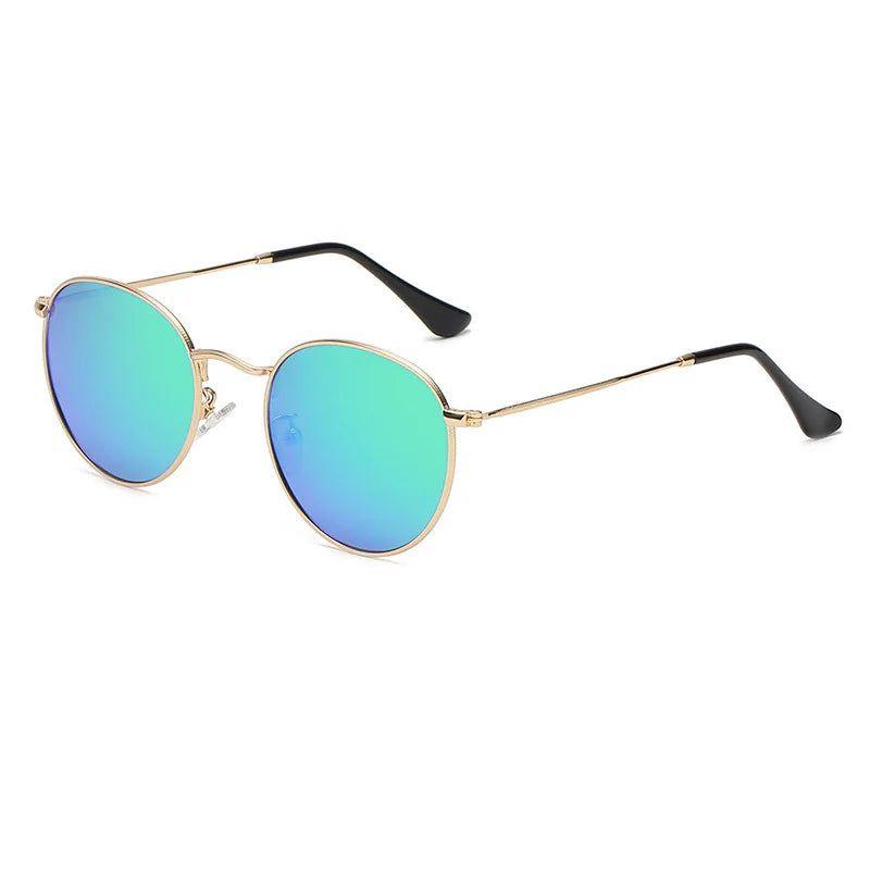 Retro Polarized Round Sunglasses with UV400 Protection - Chic Fashion Eyewear - Lucid Fantasy 