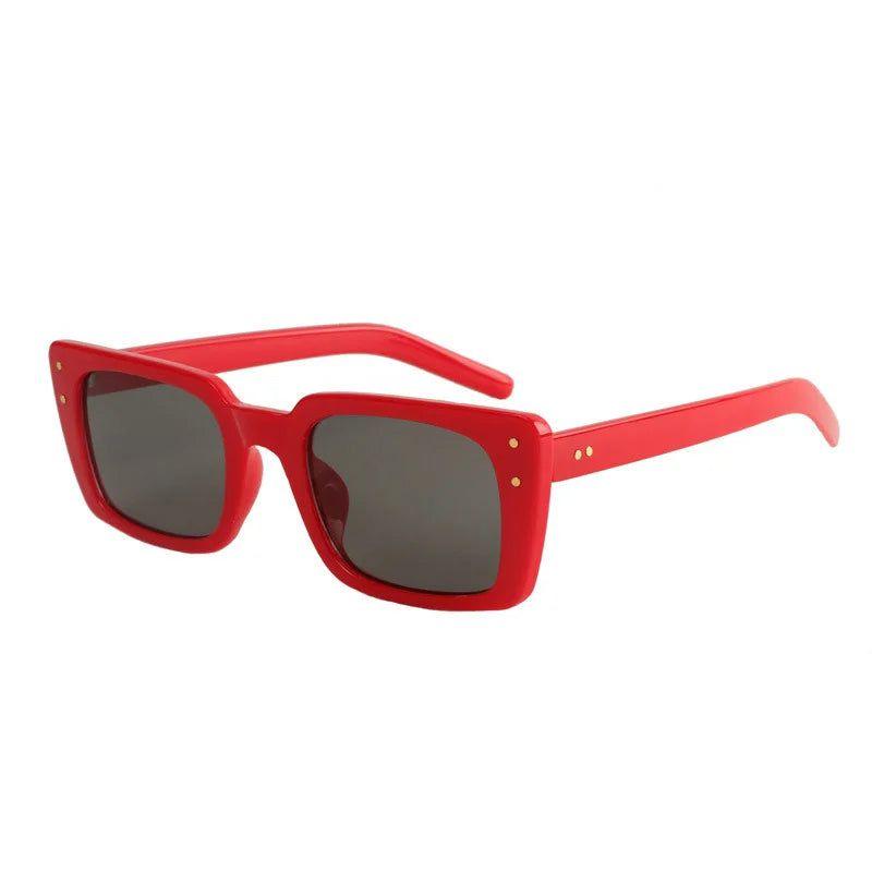 Retro Rectangle UV400 Sunglasses with Fashion Frames - Vintage Square Sun Shades - Lucid Fantasy 