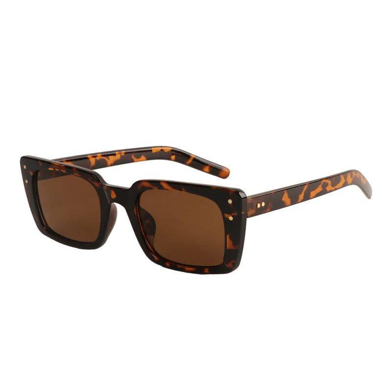 Retro Rectangle UV400 Sunglasses with Fashion Frames - Vintage Square Sun Shades - Lucid Fantasy 