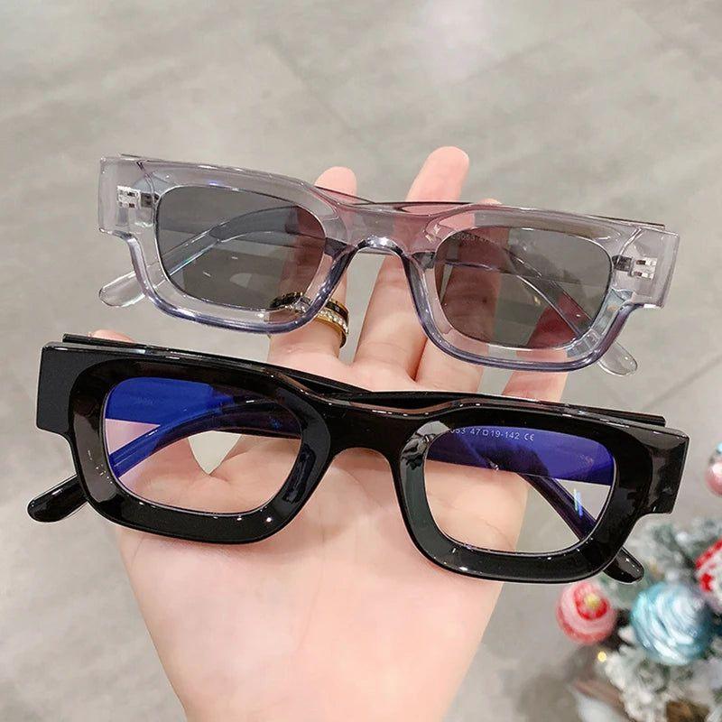 Retro Square Anti-Blue Light Sunglasses with Fashionable Frames - Lucid Fantasy 