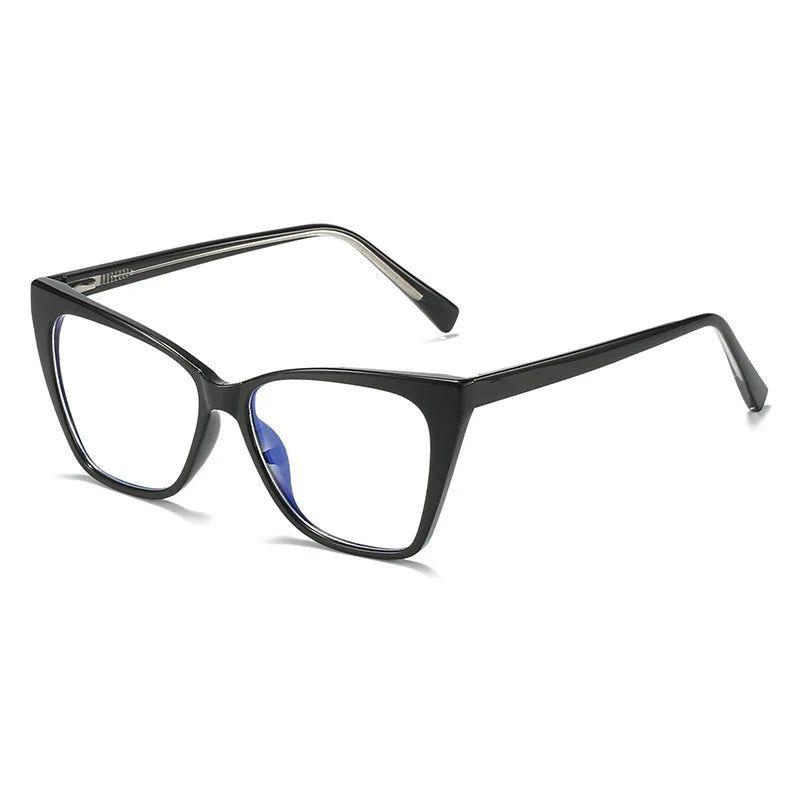 Retro TR90 Cat Eye Glasses with Anti-Blue Light Technology and Spring Hinges - Lucid Fantasy 