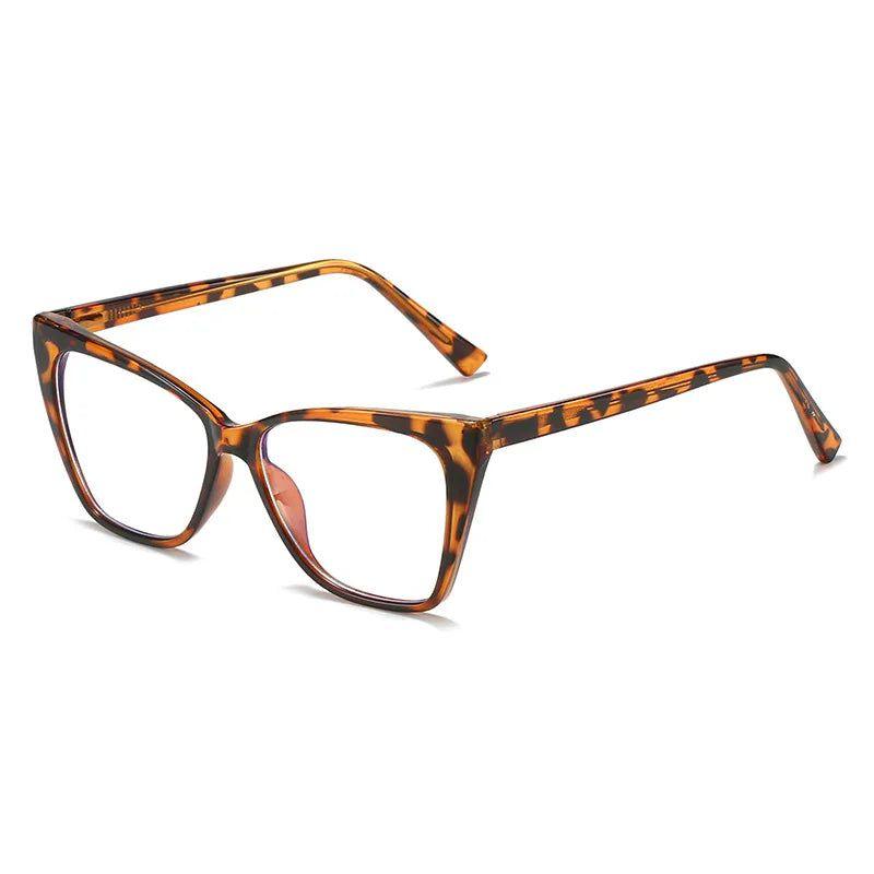 Retro TR90 Cat Eye Glasses with Anti-Blue Light Technology and Spring Hinges - Lucid Fantasy 