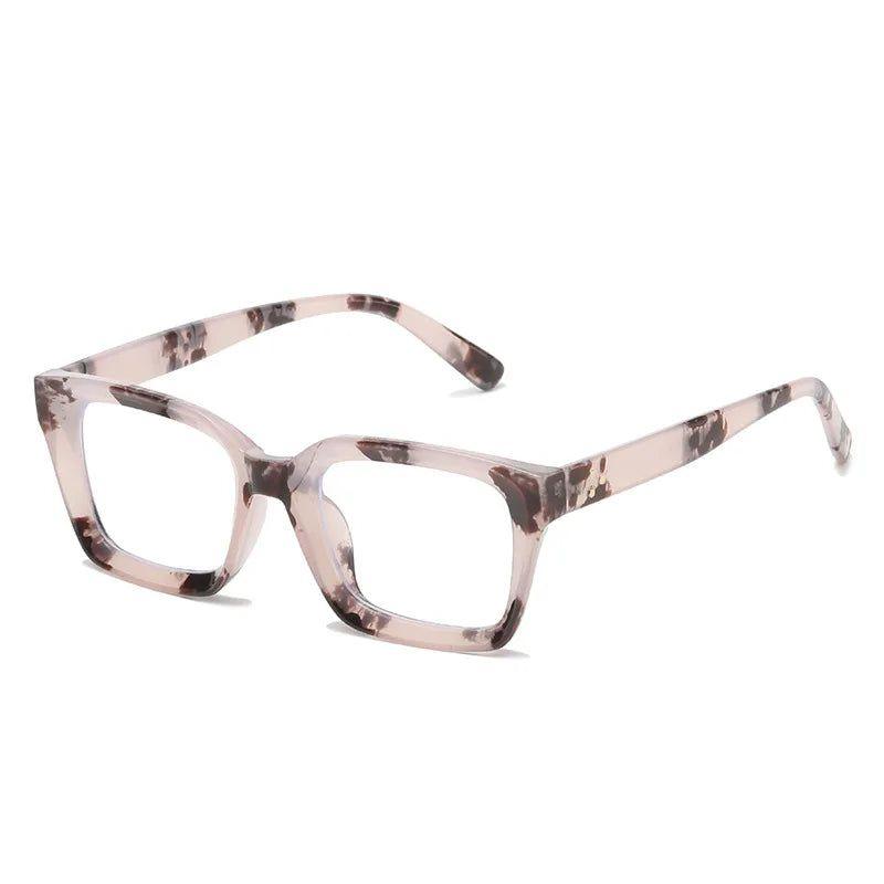 Sophisticated Riveted Square Blue Light Blocking Glasses for Eye Relief - Lucid Fantasy 