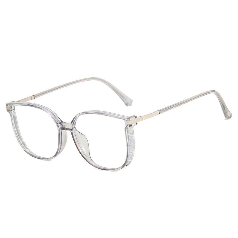 Sophisticated Round Blue Light Blocking Glasses - Stylish Optical Luxury Eyewear - Lucid Fantasy 