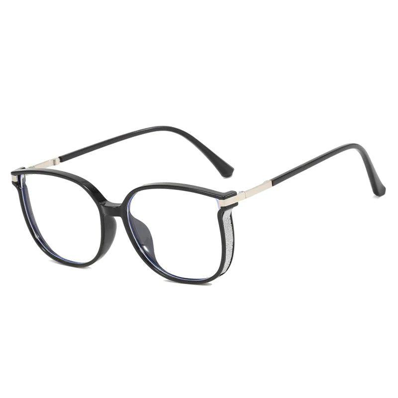 Sophisticated Round Blue Light Blocking Glasses - Stylish Optical Luxury Eyewear - Lucid Fantasy 