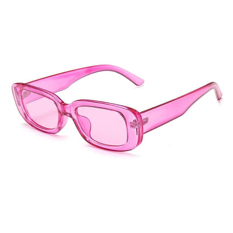 Sophisticated Style Retro Rectangle Sunglasses Film Fashion Shades UV400 - Lucid Fantasy 