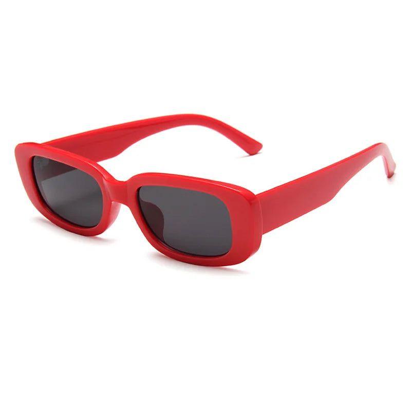 Sophisticated Style Retro Rectangle Sunglasses Film Fashion Shades UV400 - Lucid Fantasy 