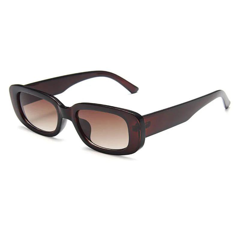 Sophisticated Style Retro Rectangle Sunglasses Film Fashion Shades UV400 - Lucid Fantasy 