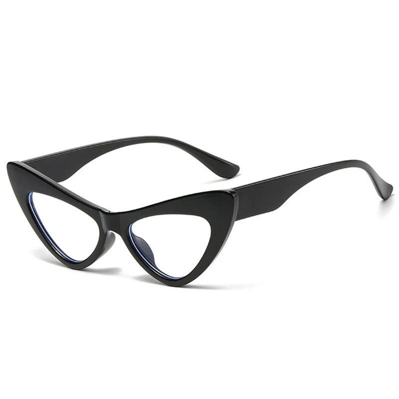 Stylish Cat Eye Anti-Blue Light Glasses with Spring Hinges for Eye Protection - Lucid Fantasy 