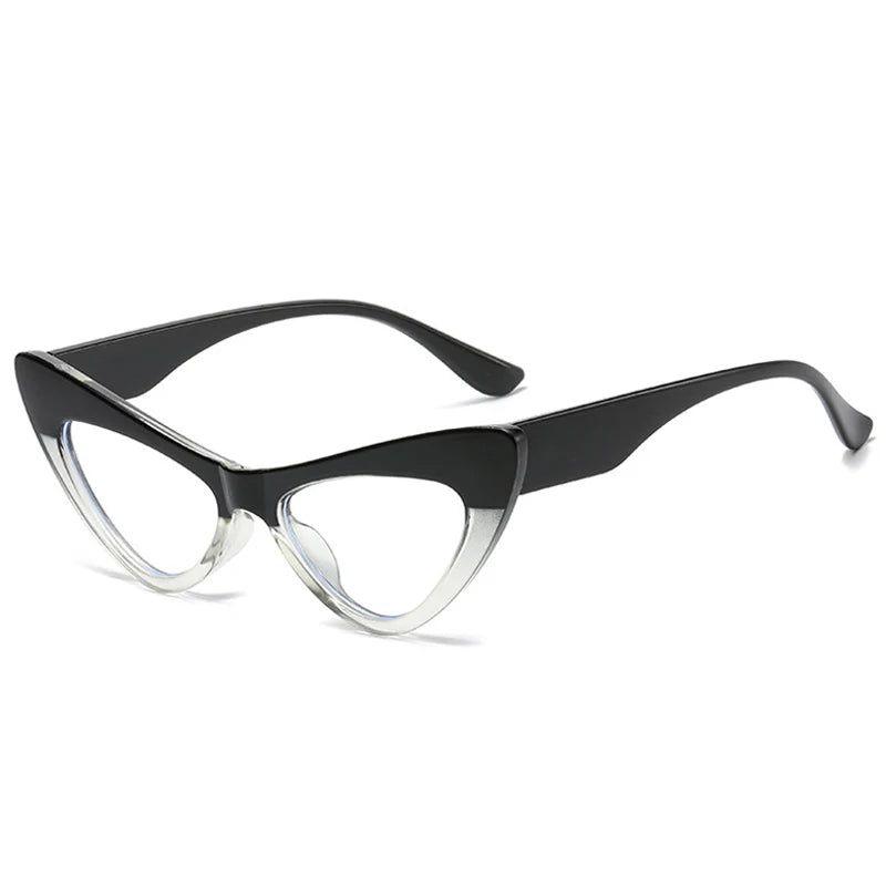 Stylish Cat Eye Anti-Blue Light Glasses with Spring Hinges for Eye Protection - Lucid Fantasy 