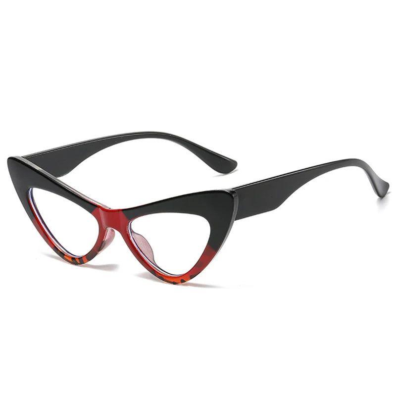 Stylish Cat Eye Anti-Blue Light Glasses with Spring Hinges for Eye Protection - Lucid Fantasy 