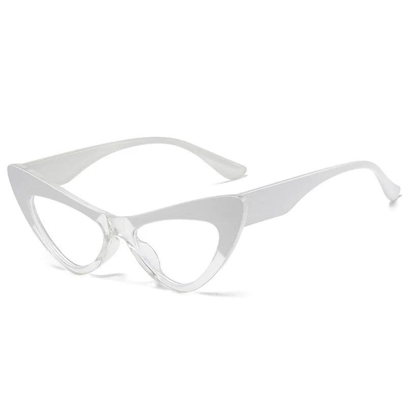 Stylish Cat Eye Anti-Blue Light Glasses with Spring Hinges for Eye Protection - Lucid Fantasy 