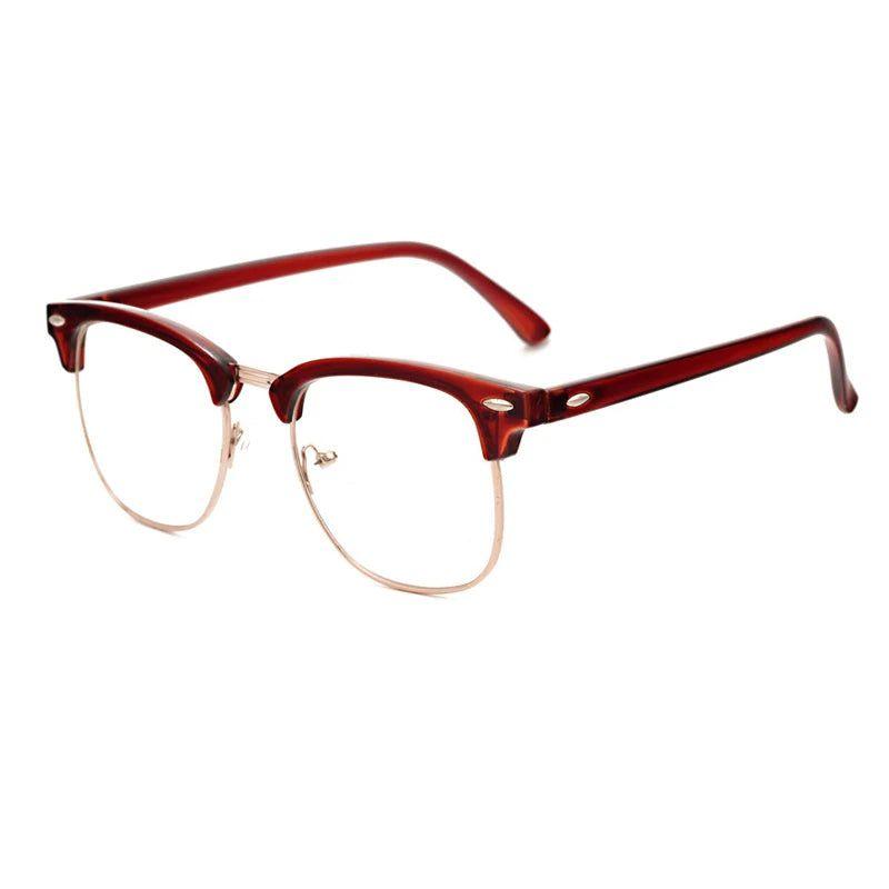 Stylish Chic Black Frame Anti-Blue Light Eyeglasses with Optical Lenses - Lucid Fantasy 