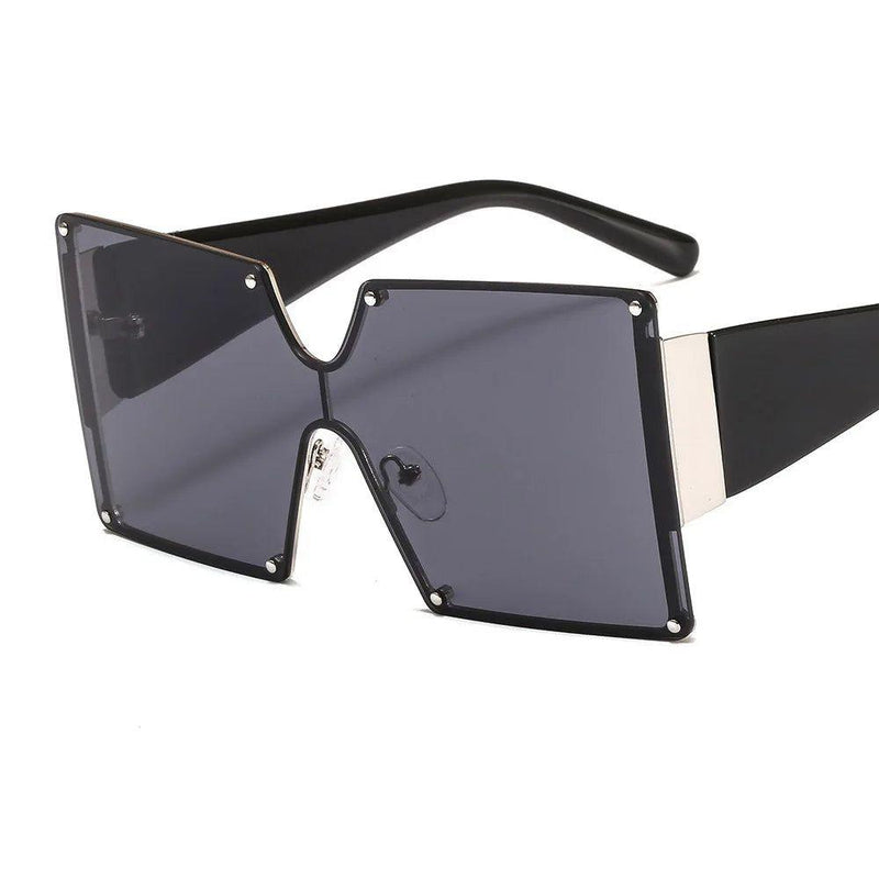 Stylish Oversized Butterfly Designer Sunglasses with Square UV400 Lenses - Lucid Fantasy 