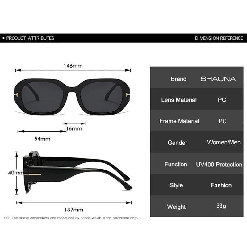 Stylish Polygon-Style Square Sunglasses with Jelly Oval Lenses and UV400 Protection - Lucid Fantasy 