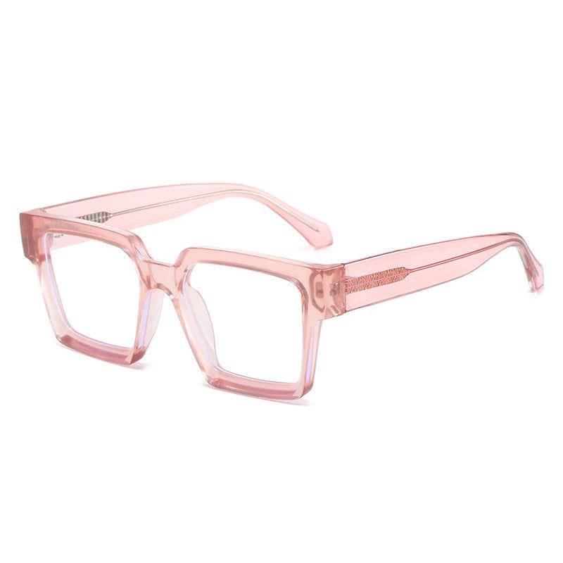 Stylish Retro Candy Color Anti-Blue Light Eyewear with Flexible Hinge - Lucid Fantasy 