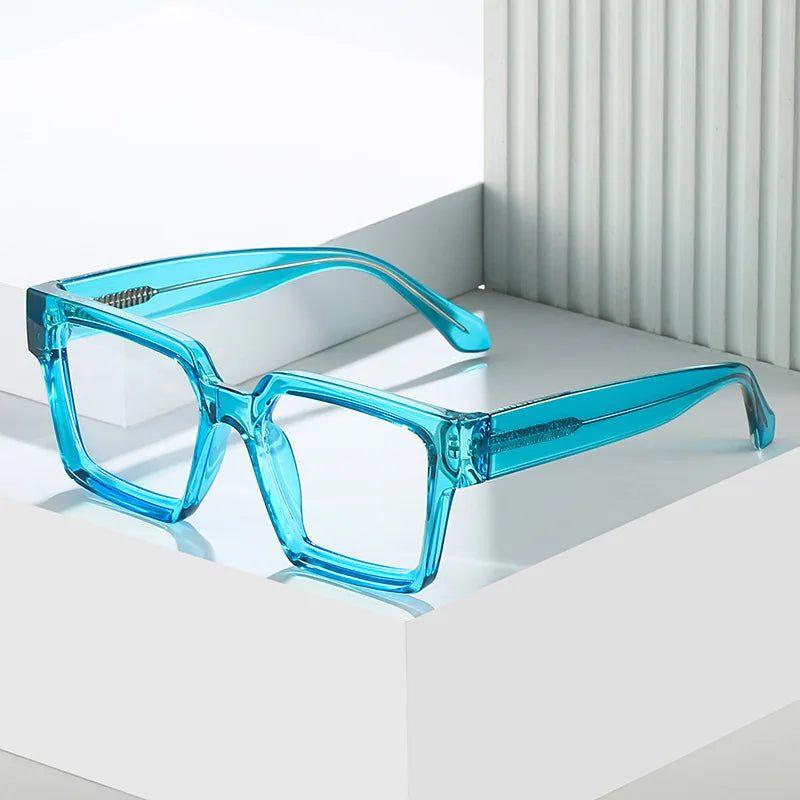 Stylish Retro Candy Color Anti-Blue Light Eyewear with Flexible Hinge - Lucid Fantasy 