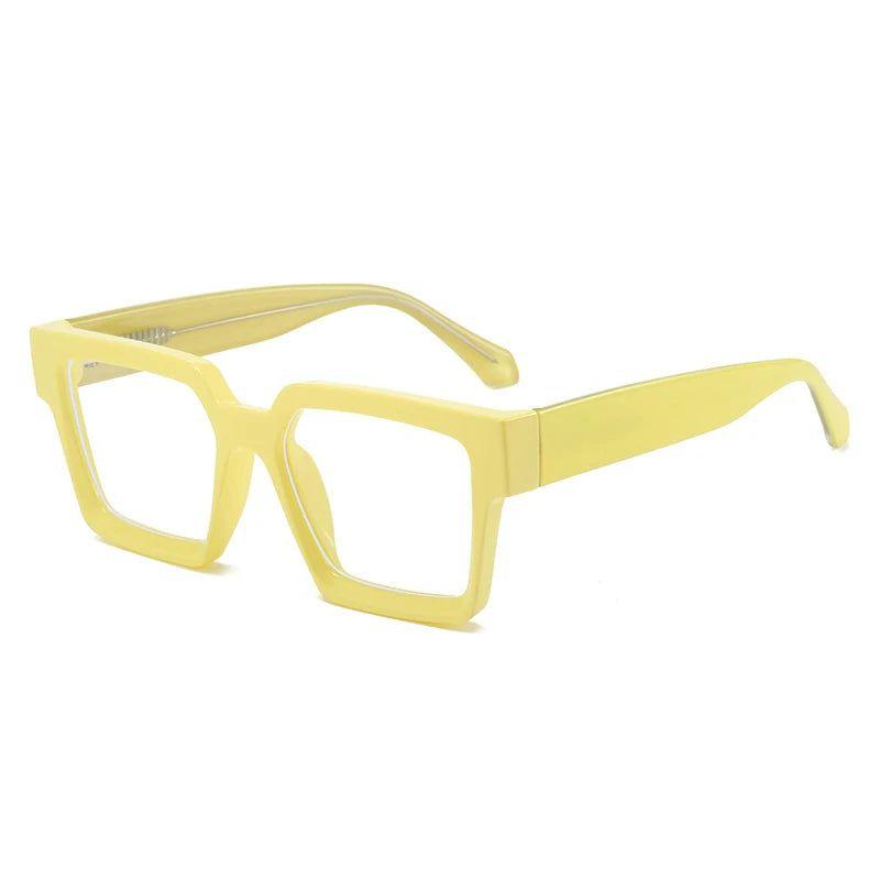 Stylish Retro Candy Color Anti-Blue Light Eyewear with Flexible Hinge - Lucid Fantasy 