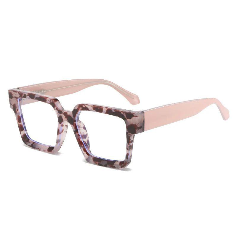 Stylish Retro Candy Color Anti-Blue Light Eyewear with Flexible Hinge - Lucid Fantasy 