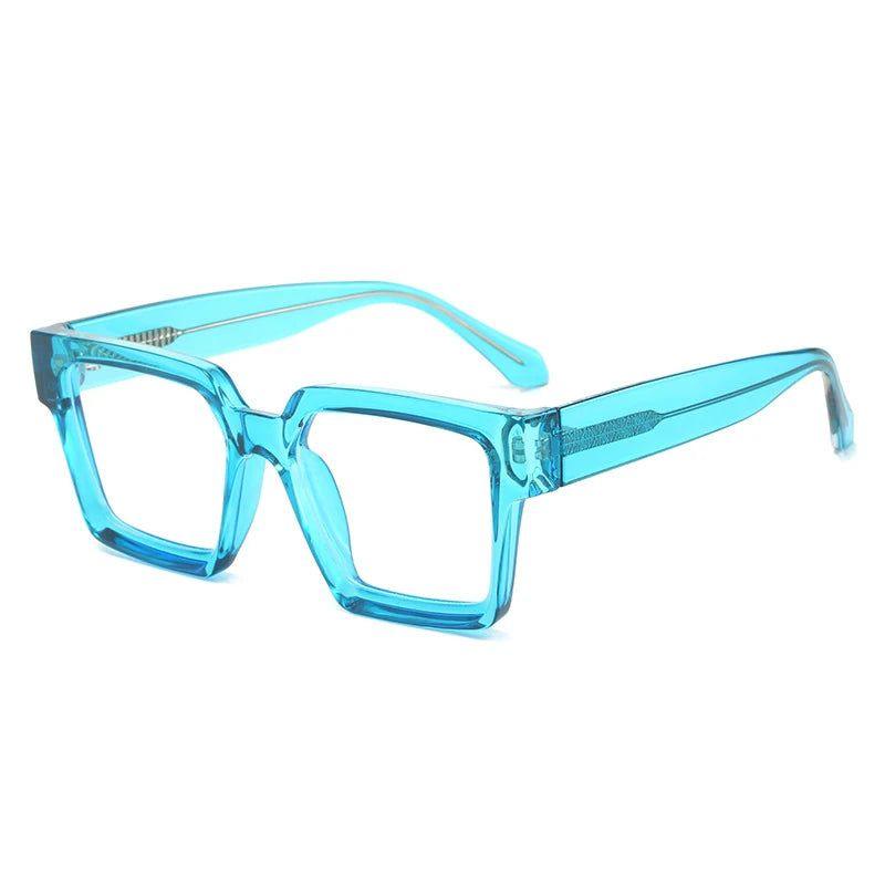 Stylish Retro Candy Color Anti-Blue Light Eyewear with Flexible Hinge - Lucid Fantasy 