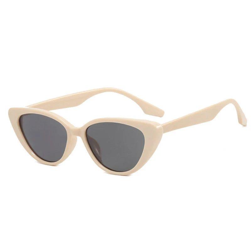 Stylish Retro Cat Eye Sunglasses with UV400 Protection - Lucid Fantasy 