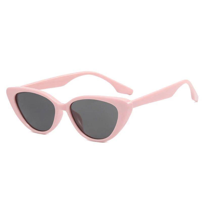 Stylish Retro Cat Eye Sunglasses with UV400 Protection - Lucid Fantasy 