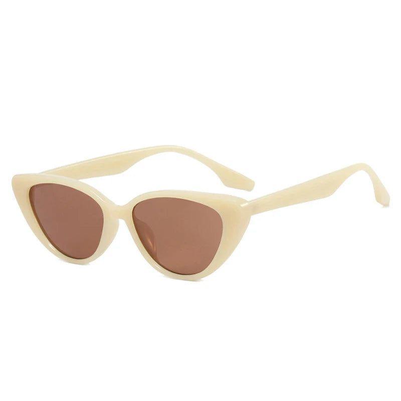 Stylish Retro Cat Eye Sunglasses with UV400 Protection - Lucid Fantasy 