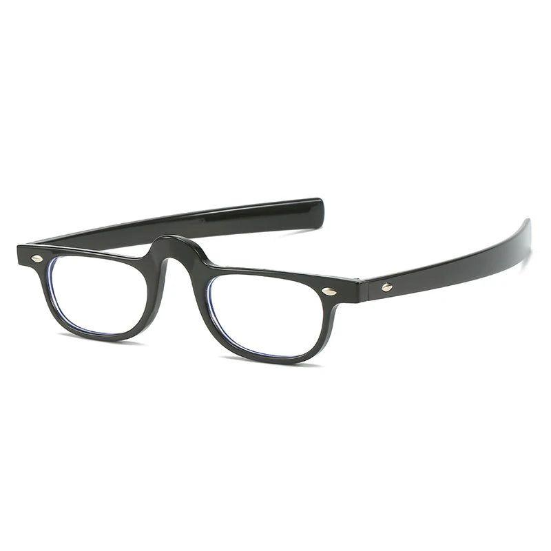 Stylish Retro Irregular Anti-Blue Light Eyewear with Clear Optical Frame - Lucid Fantasy 