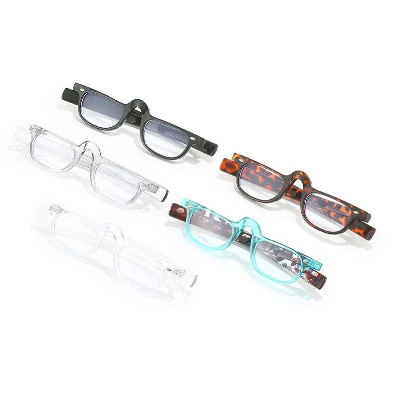 Stylish Retro Irregular Anti-Blue Light Eyewear with Clear Optical Frame - Lucid Fantasy 