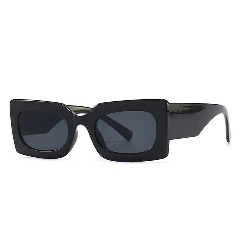 Stylish Retro Jelly Square Sunglasses with UV400 Protection - Lucid Fantasy 