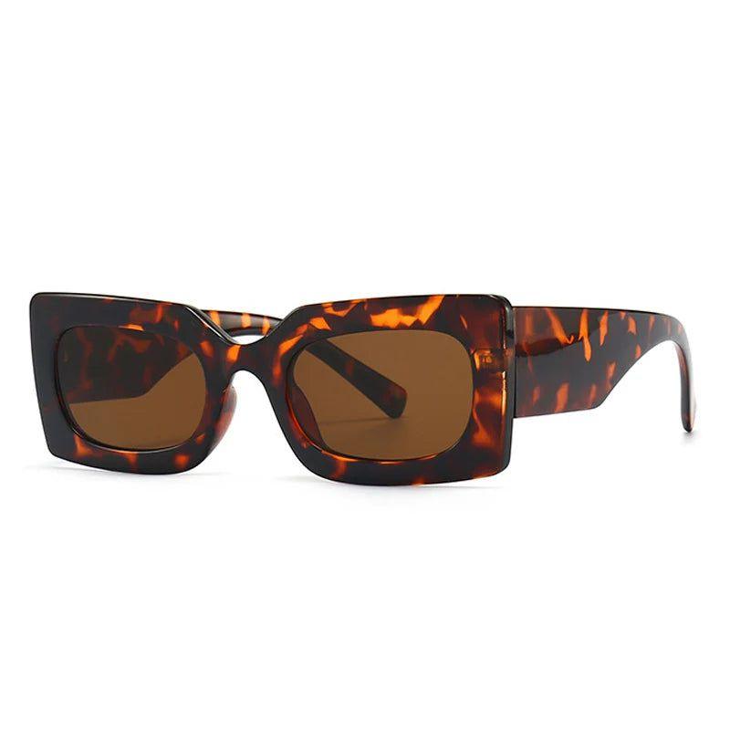 Stylish Retro Jelly Square Sunglasses with UV400 Protection - Lucid Fantasy 