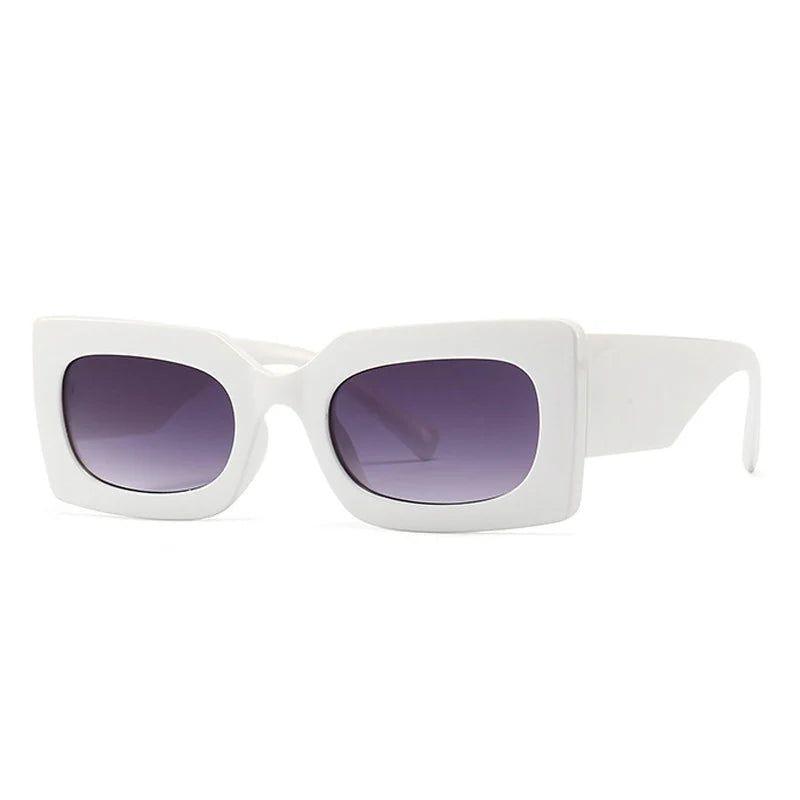 Stylish Retro Jelly Square Sunglasses with UV400 Protection - Lucid Fantasy 